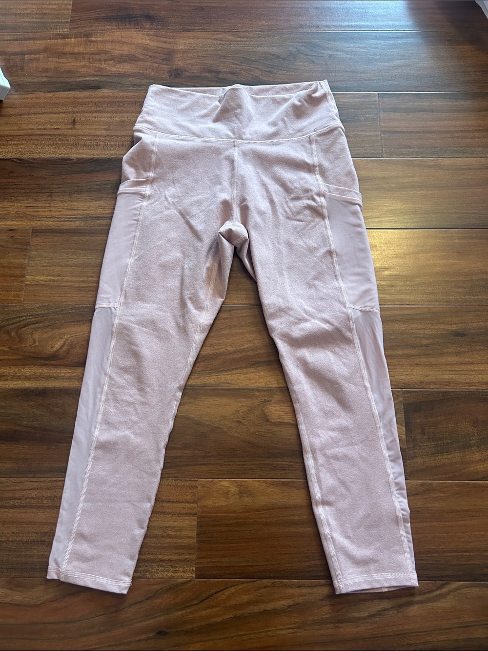 Fabletics Girls' Light Pink Active Leggings